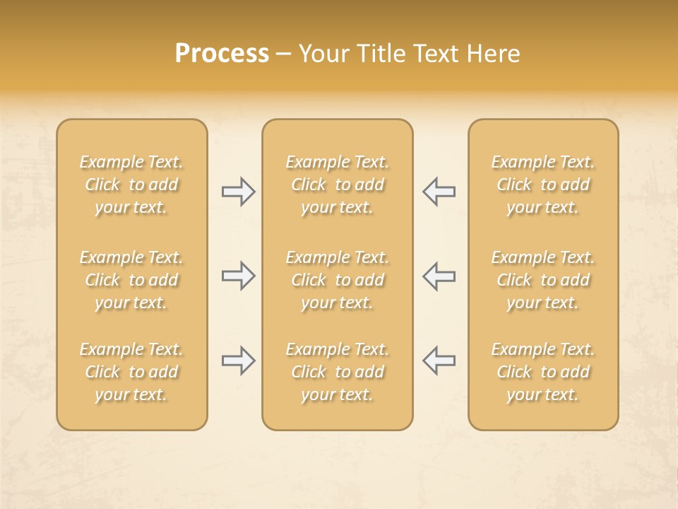 Old Canvas Brown PowerPoint Template