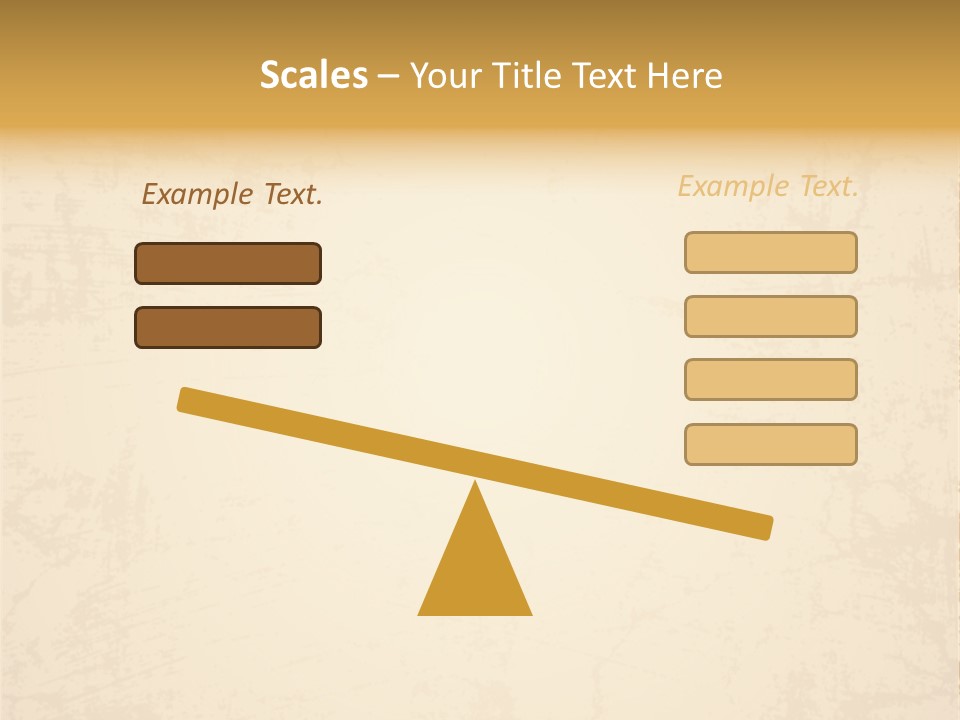 Old Canvas Brown PowerPoint Template