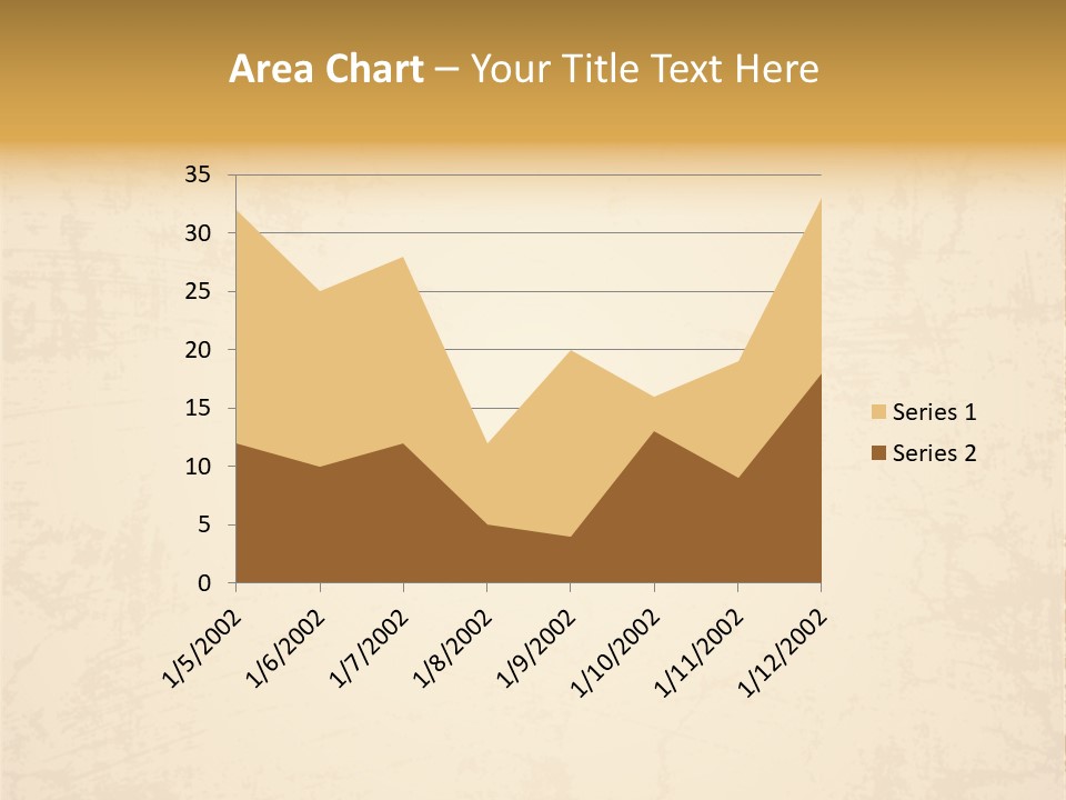Old Canvas Brown PowerPoint Template