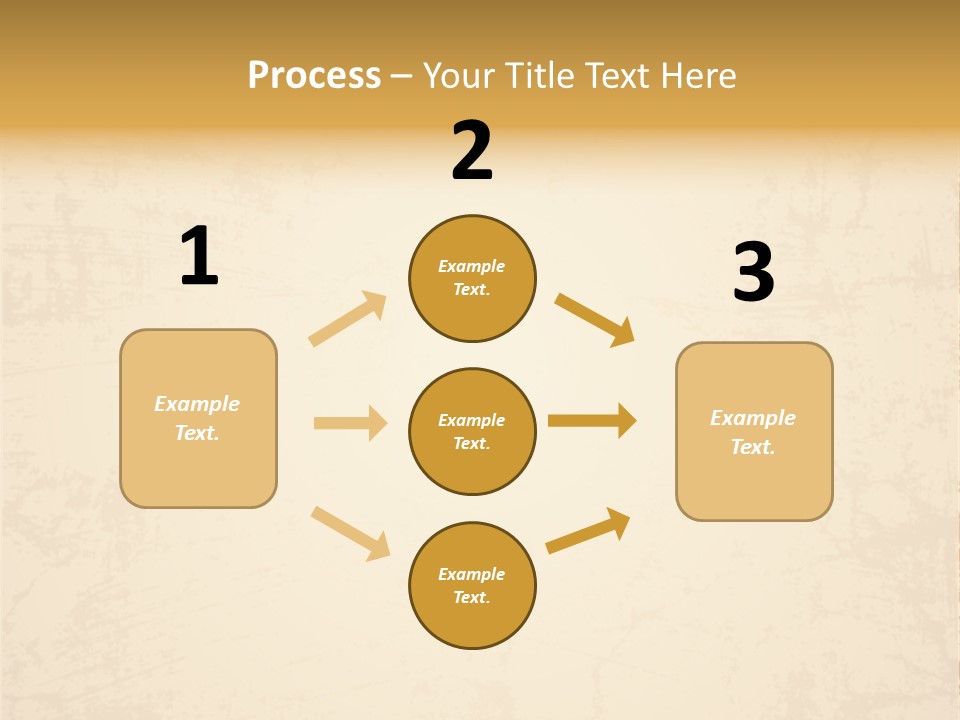 Old Canvas Brown PowerPoint Template