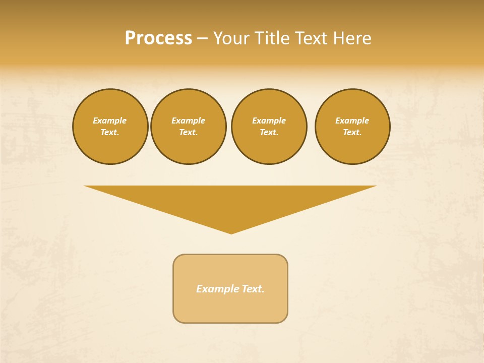 Old Canvas Brown PowerPoint Template