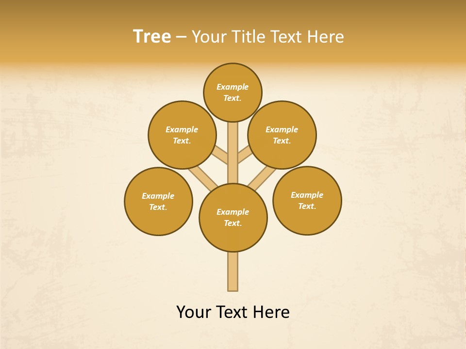 Old Canvas Brown PowerPoint Template