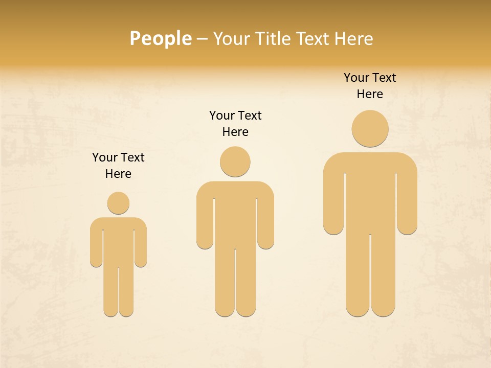 Old Canvas Brown PowerPoint Template