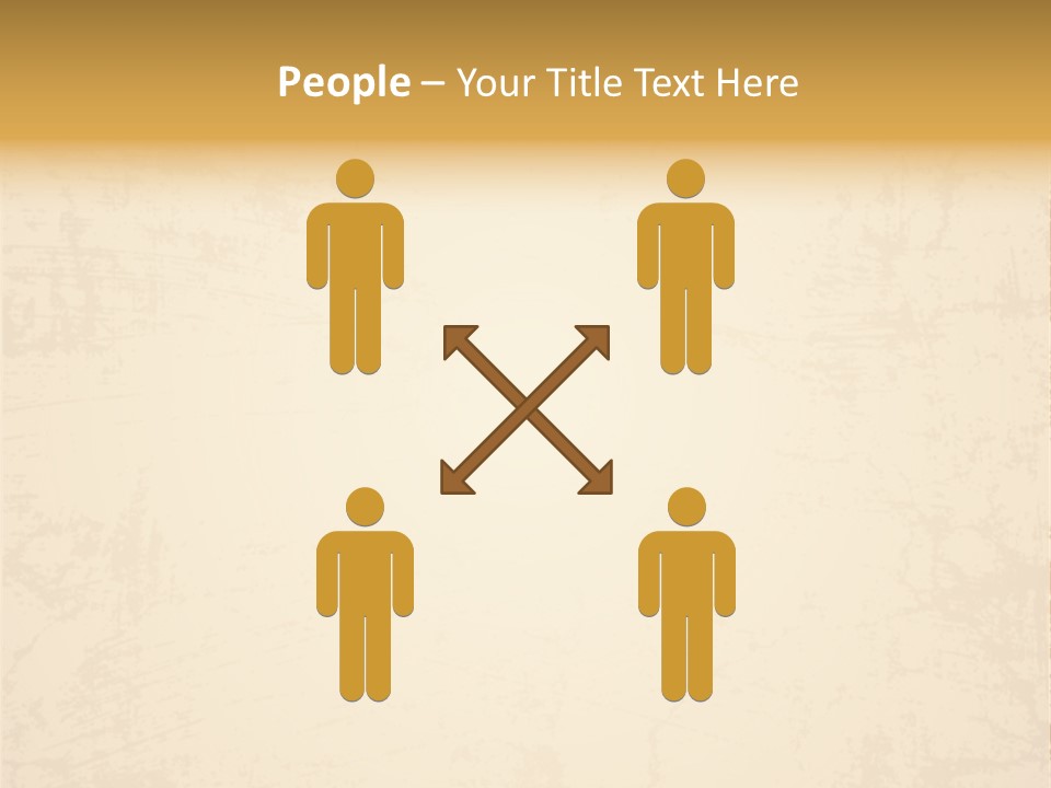 Old Canvas Brown PowerPoint Template