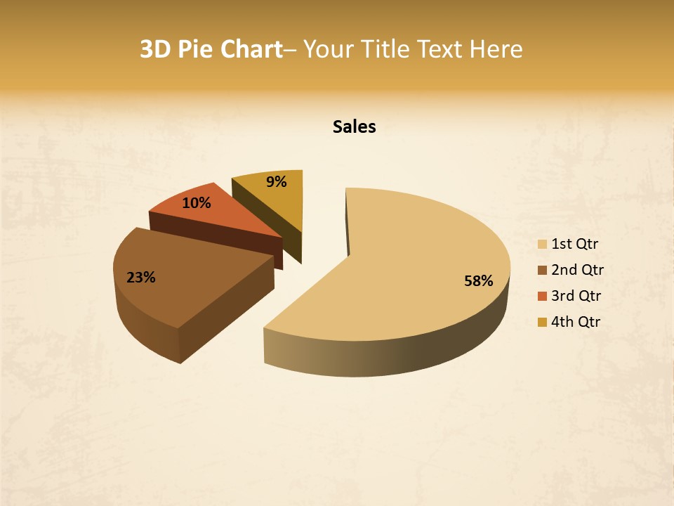 Old Canvas Brown PowerPoint Template