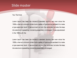 Metaphor Courage Work PowerPoint Template