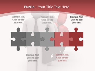Metaphor Courage Work PowerPoint Template