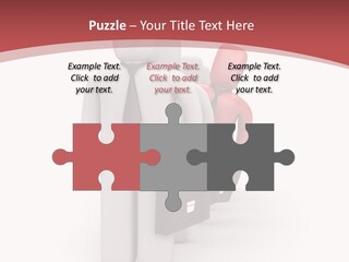 Metaphor Courage Work PowerPoint Template