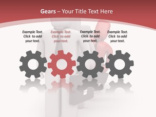 Metaphor Courage Work PowerPoint Template