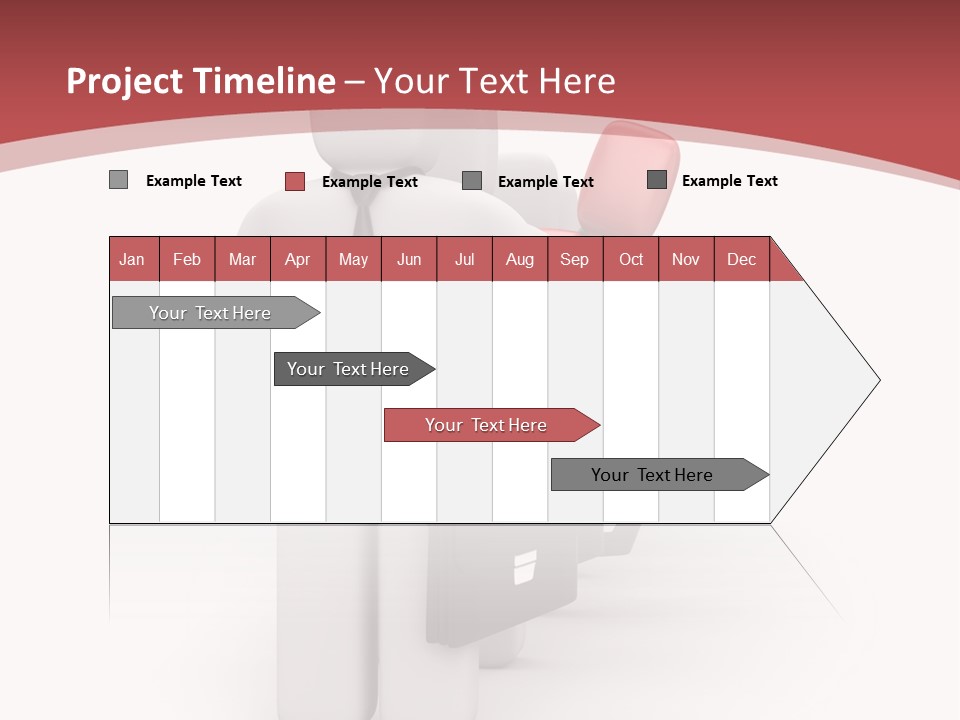 Metaphor Courage Work PowerPoint Template
