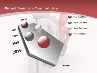 Metaphor Courage Work PowerPoint Template