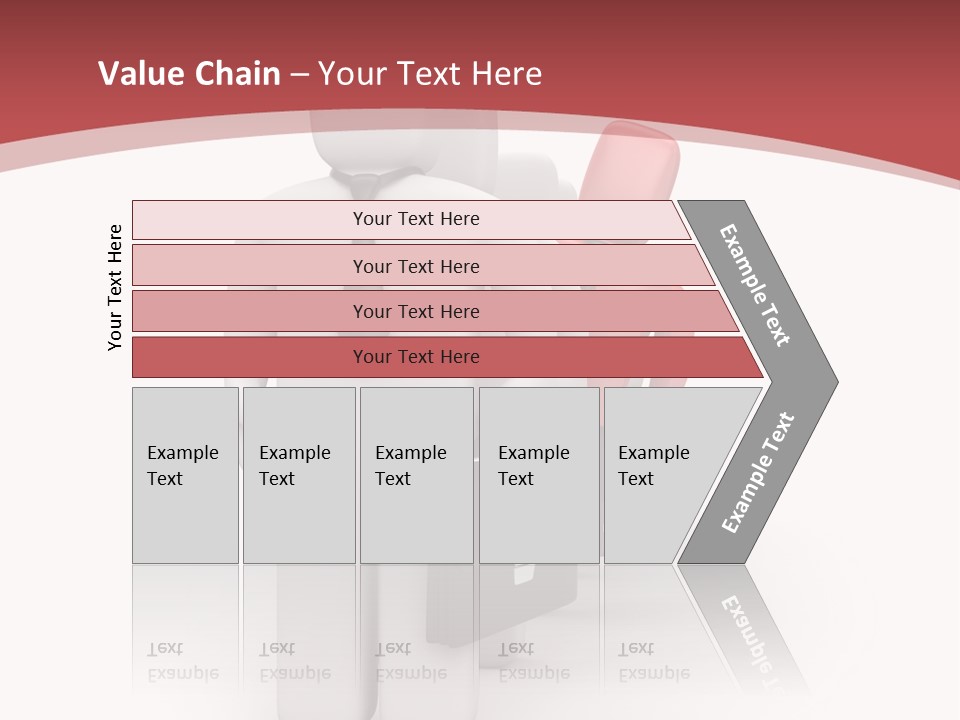 Metaphor Courage Work PowerPoint Template