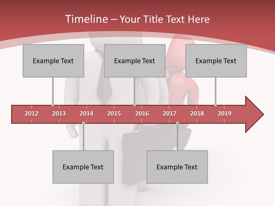 Metaphor Courage Work PowerPoint Template