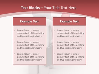 Metaphor Courage Work PowerPoint Template