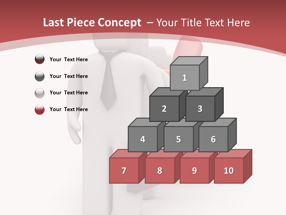 Metaphor Courage Work PowerPoint Template