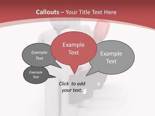 Metaphor Courage Work PowerPoint Template