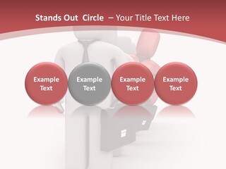 Metaphor Courage Work PowerPoint Template