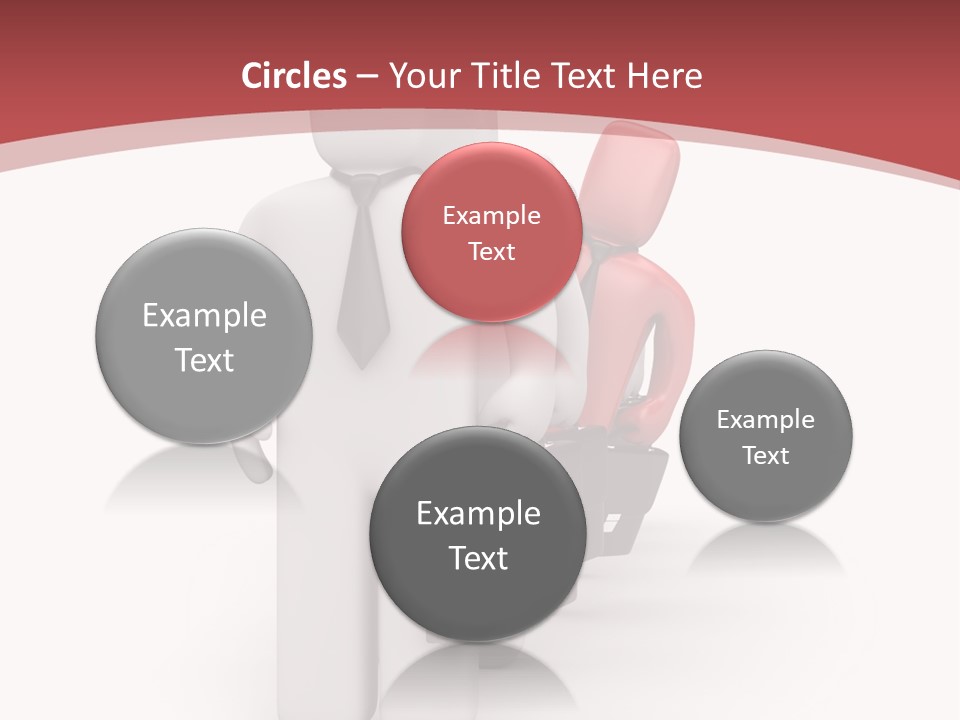 Metaphor Courage Work PowerPoint Template