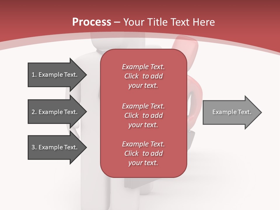 Metaphor Courage Work PowerPoint Template
