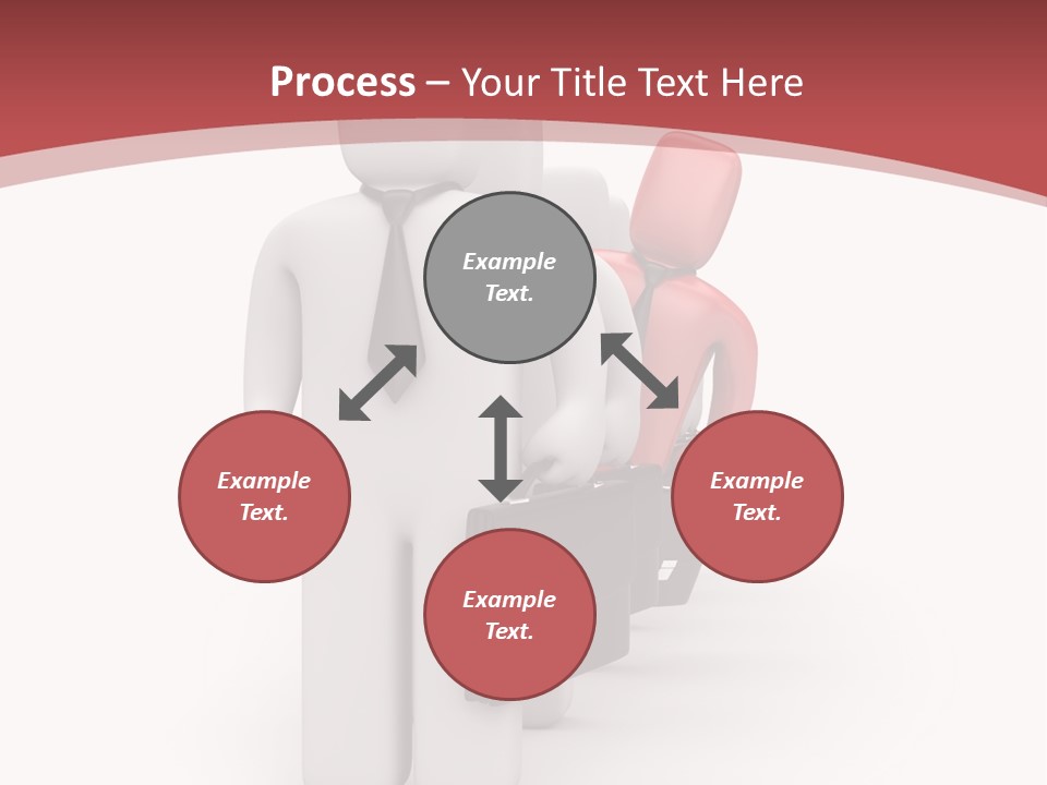 Metaphor Courage Work PowerPoint Template