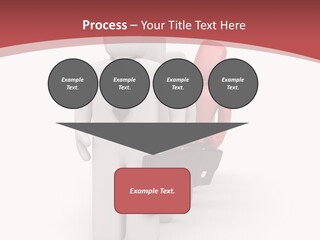 Metaphor Courage Work PowerPoint Template