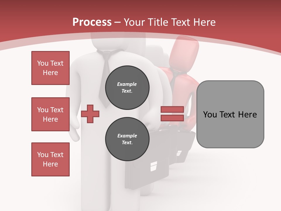 Metaphor Courage Work PowerPoint Template