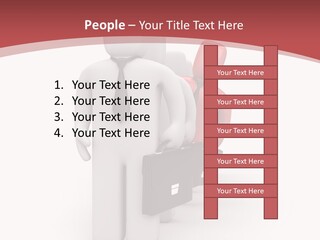 Metaphor Courage Work PowerPoint Template