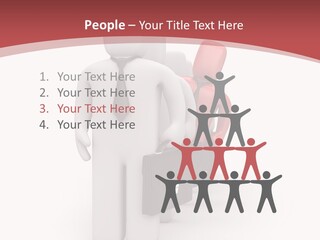 Metaphor Courage Work PowerPoint Template