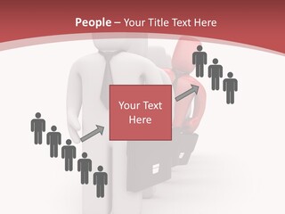 Metaphor Courage Work PowerPoint Template