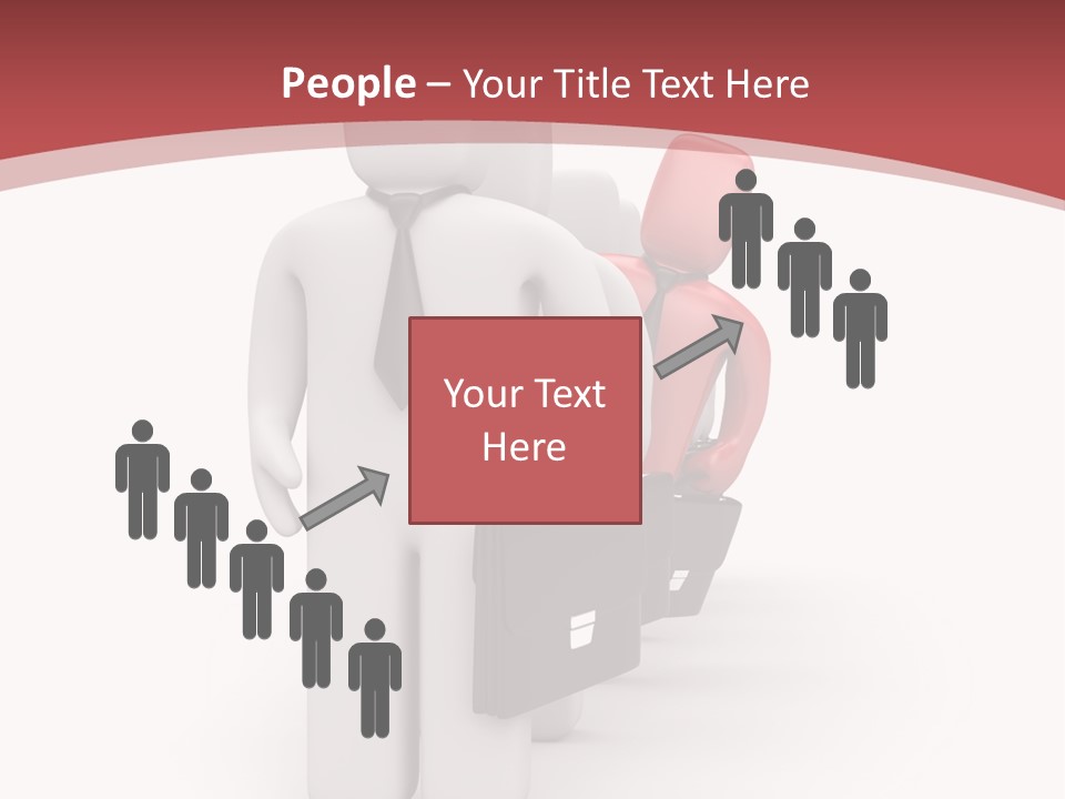 Metaphor Courage Work PowerPoint Template