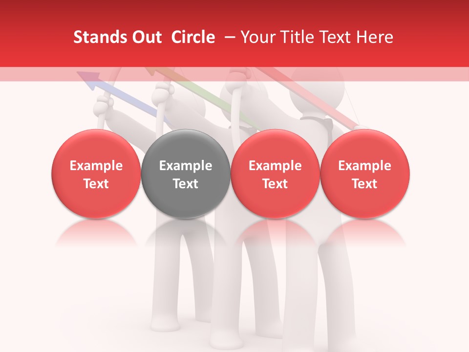 Success Symbol Target PowerPoint Template