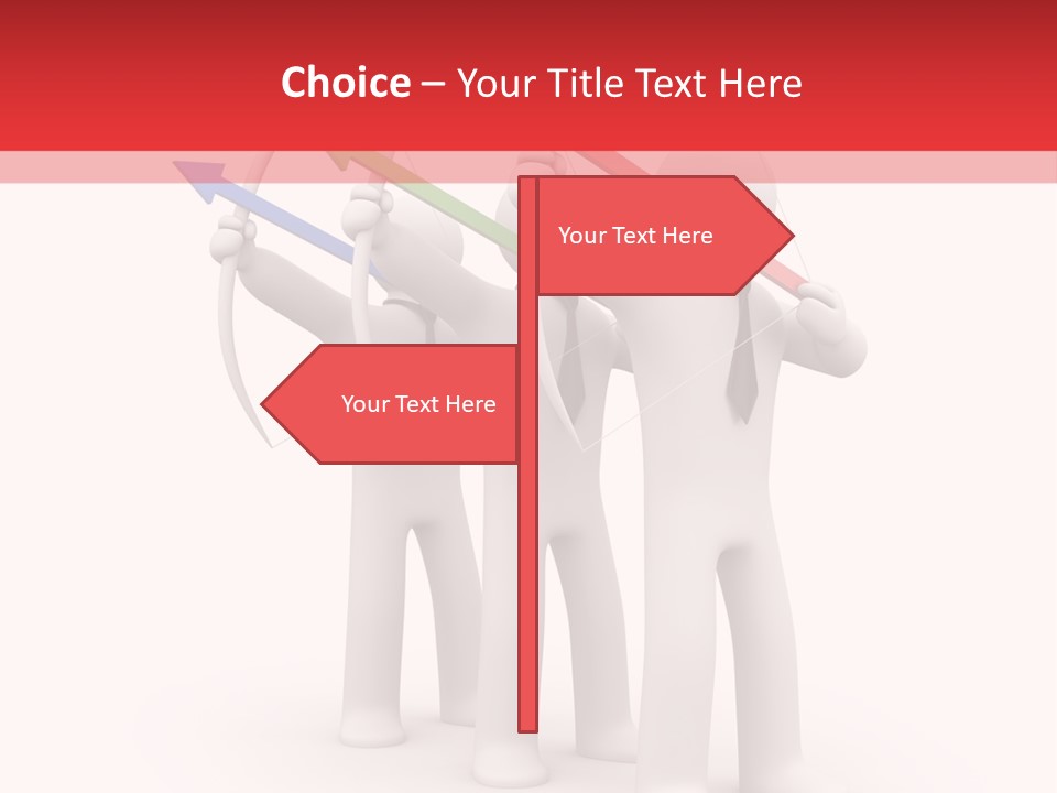 Success Symbol Target PowerPoint Template