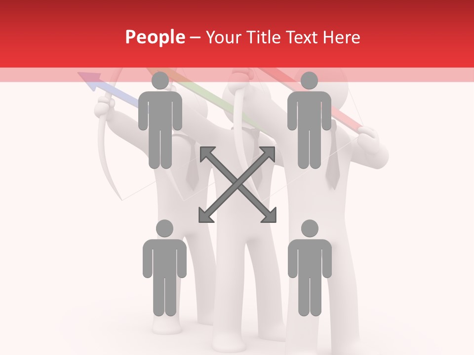 Success Symbol Target PowerPoint Template