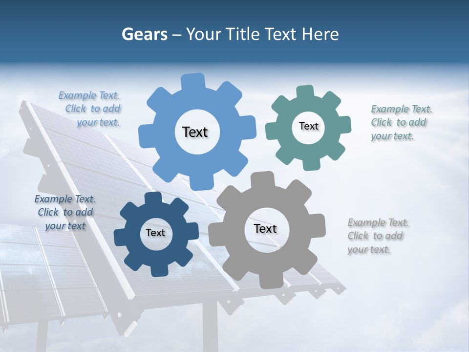 Electric Renewable Installation PowerPoint Template