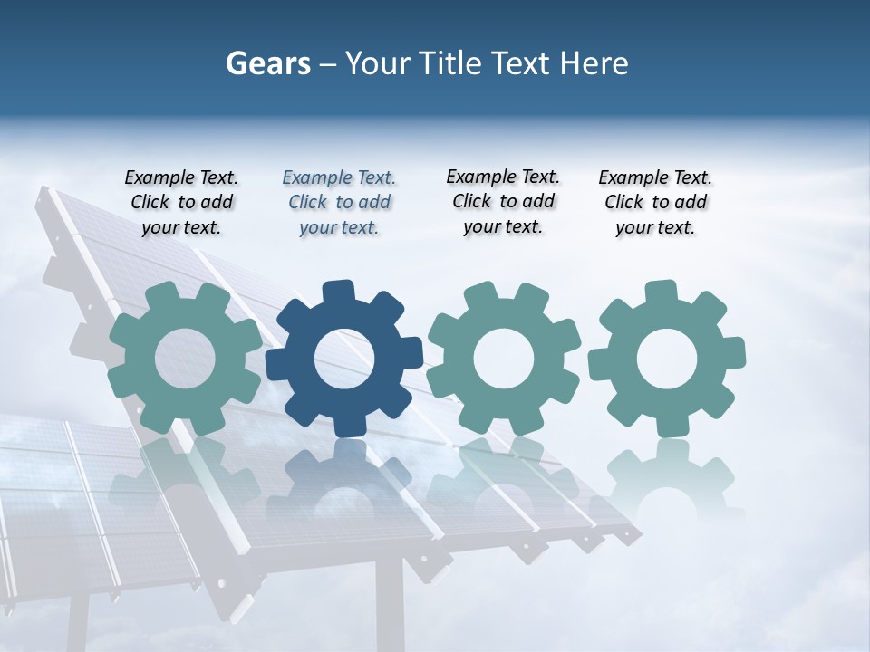 Electric Renewable Installation PowerPoint Template