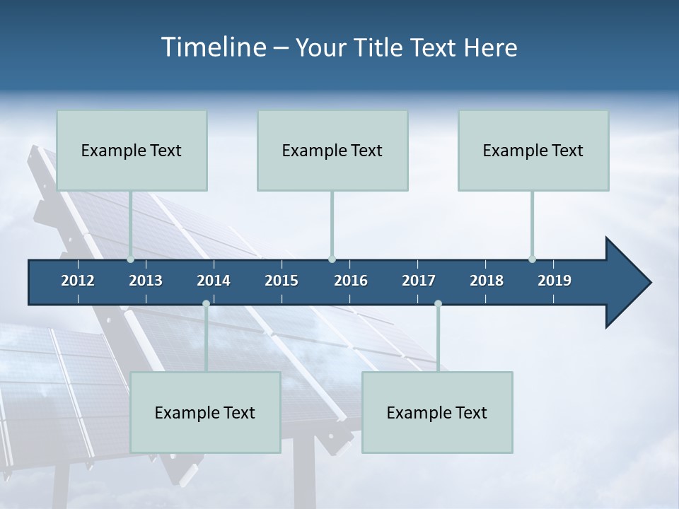 Electric Renewable Installation PowerPoint Template