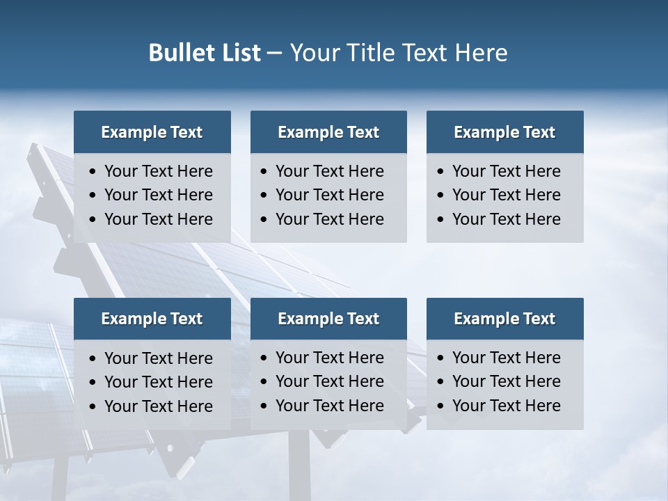 Electric Renewable Installation PowerPoint Template