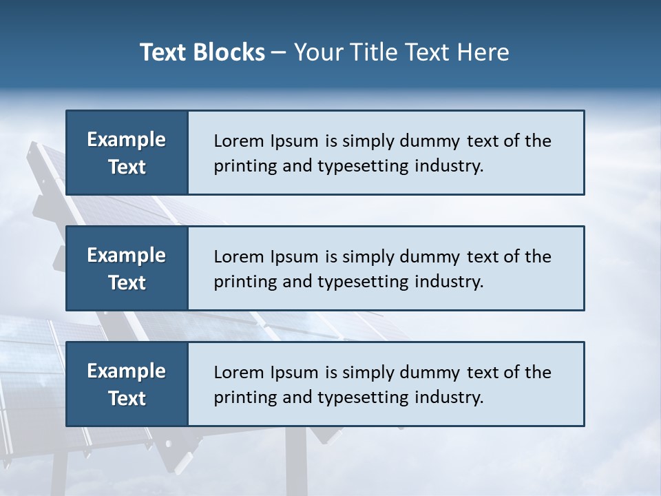 Electric Renewable Installation PowerPoint Template
