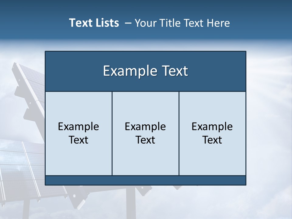 Electric Renewable Installation PowerPoint Template