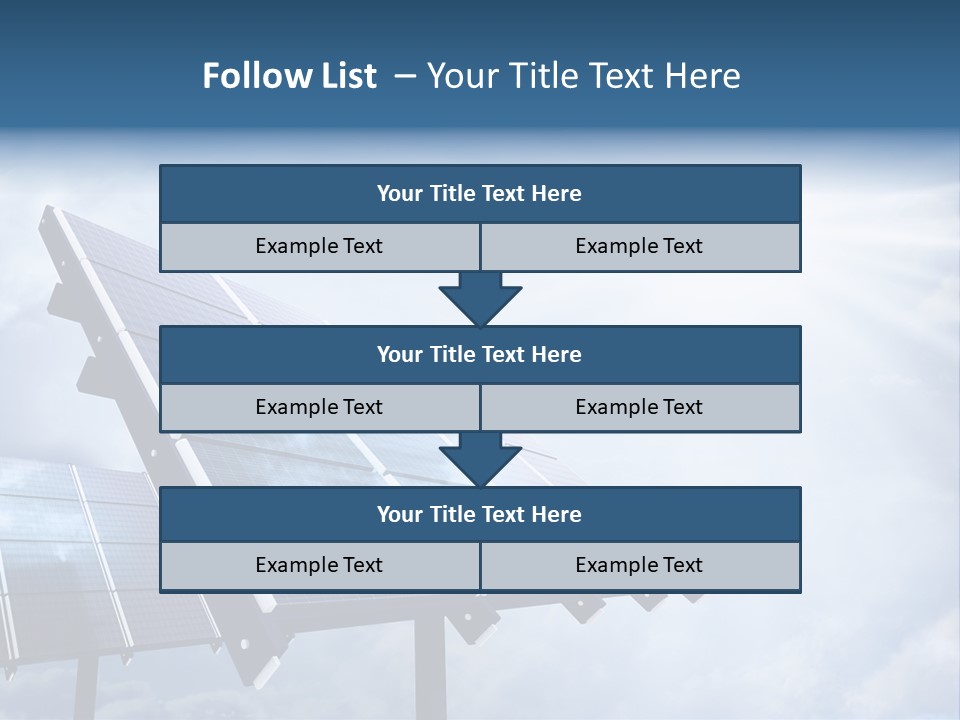 Electric Renewable Installation PowerPoint Template