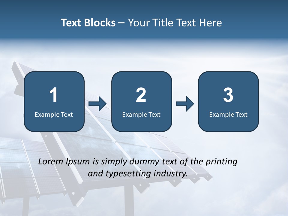Electric Renewable Installation PowerPoint Template