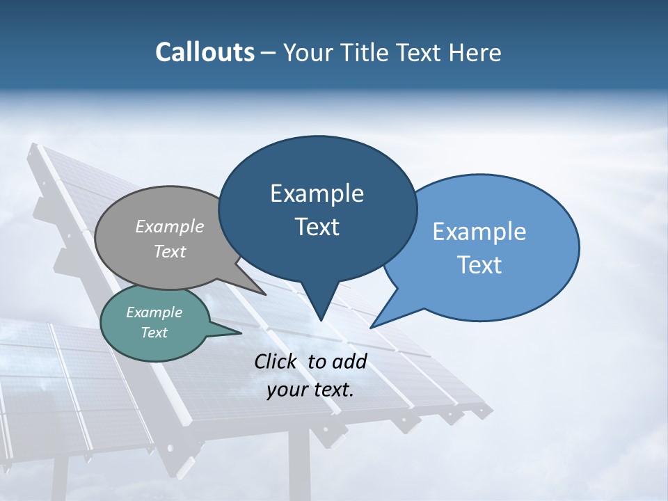 Electric Renewable Installation PowerPoint Template