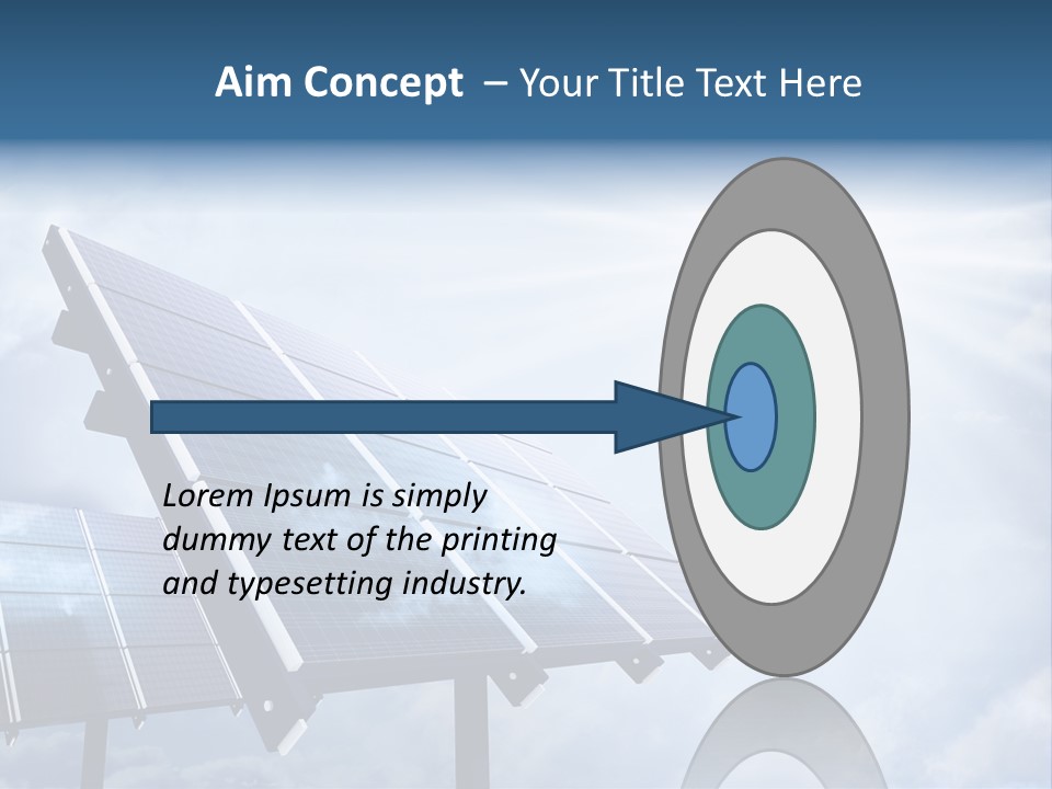 Electric Renewable Installation PowerPoint Template