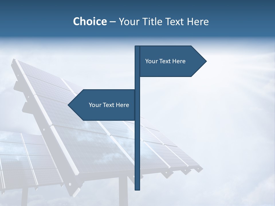 Electric Renewable Installation PowerPoint Template