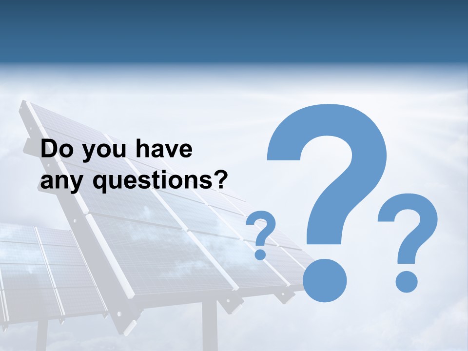 Electric Renewable Installation PowerPoint Template