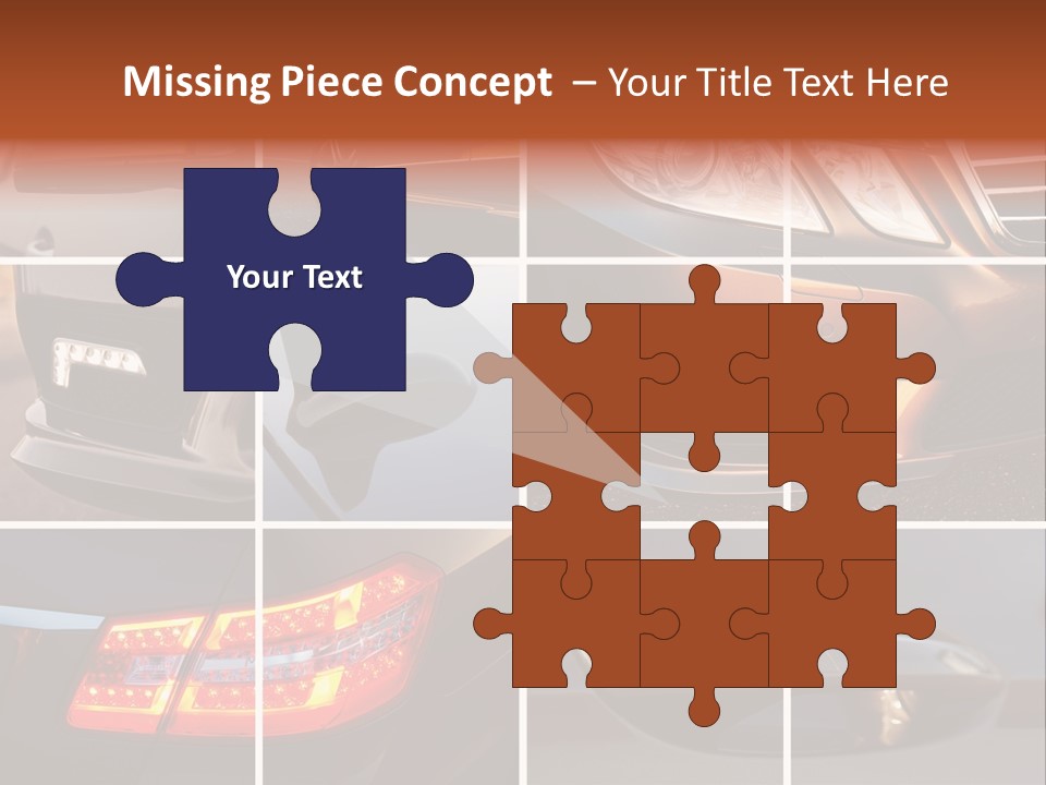 Mirror Back Metal PowerPoint Template