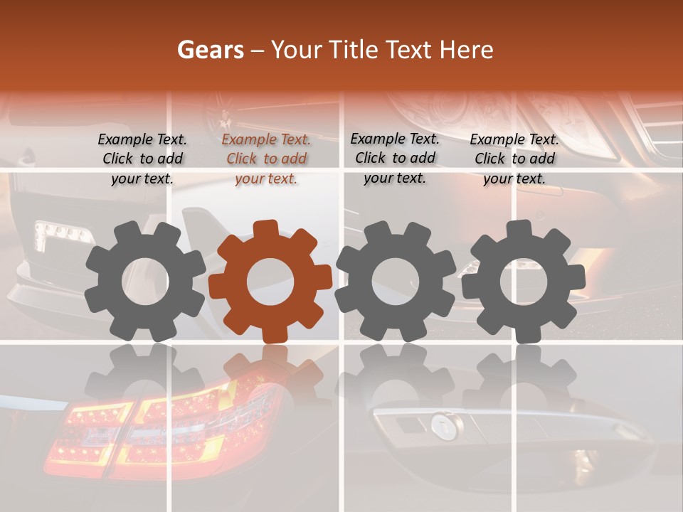 Mirror Back Metal PowerPoint Template