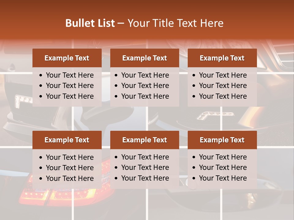 Mirror Back Metal PowerPoint Template