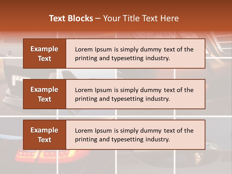 Mirror Back Metal PowerPoint Template