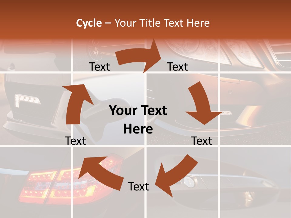 Mirror Back Metal PowerPoint Template